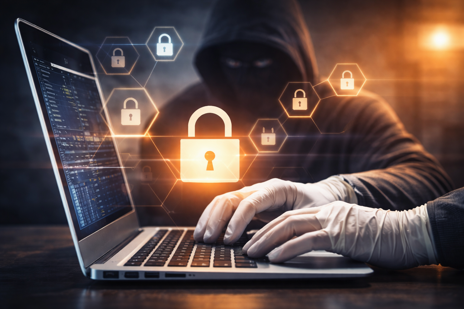 Imagen de referencia sobre seguridad digital y redes